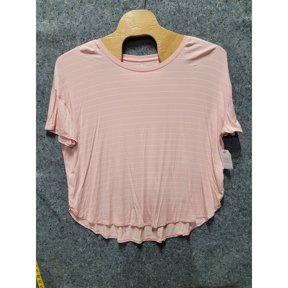 Time & Tru Crew Neck Tunic Length Tee Size 3X (22)
